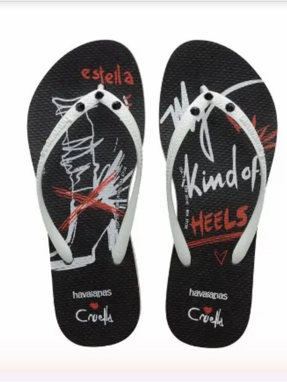 Havaianas Slim Flatform Disney Cruella Flip Flop